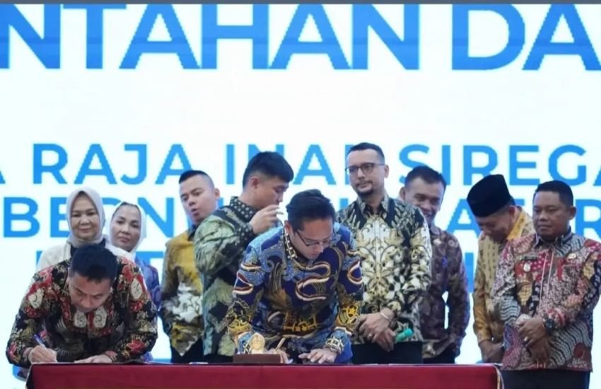 Rico Waas Bersama Kepala Daerah se-Sumut Tandatangani Komitmen Perkuat Tata Kelola dan Cegah Korupsi