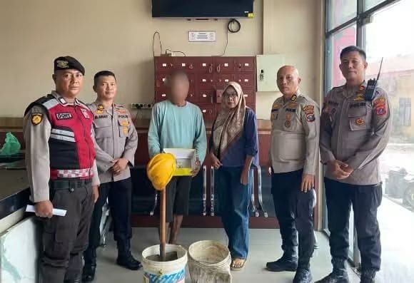Polres Pelabuhan Belawan Amankan Terduga Pelaku Pungli di Depan PT Smart