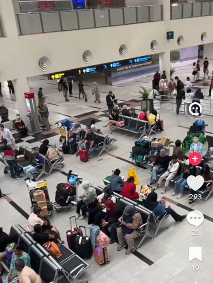 Hingga Sore Ini, Bandara Kualanamu Tiadakan Jadwal Penerbangan Rute Jakarta