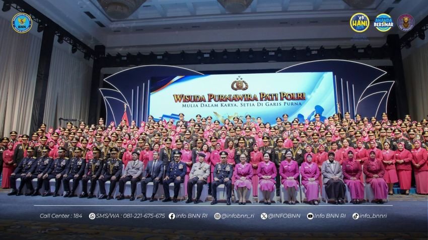 Kepala BNN RI Hadiri Wisuda Purnawira Pati Polri