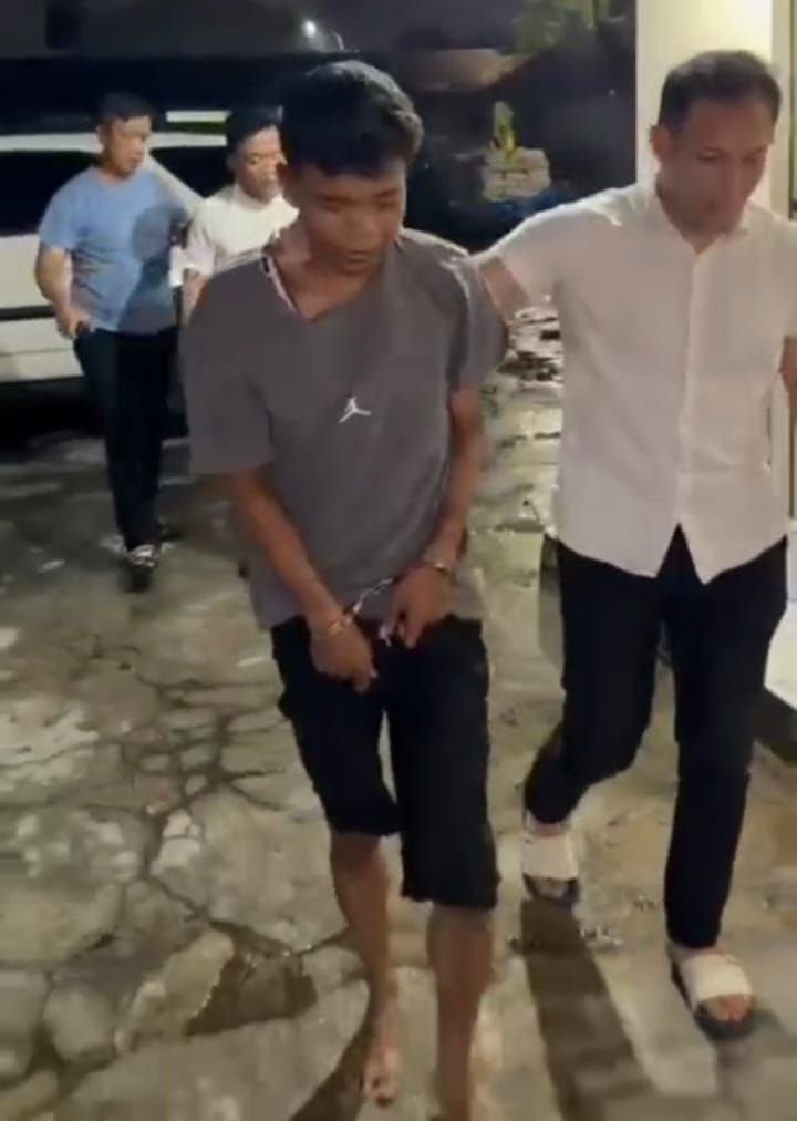 Terekam CCTV, Tersangka Pencuri di Indomaret Diciduk, Modusnya Main Bakar Barang