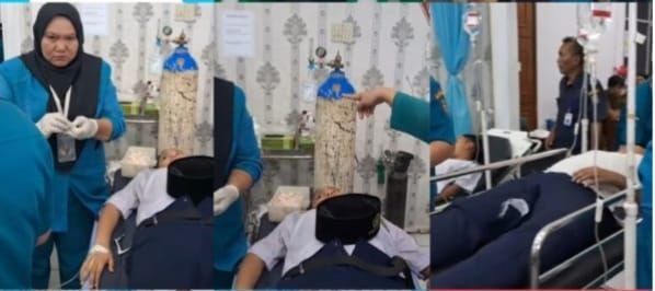 Diduga Keracunan MBG, Puluhan Siswa MTsN 2 Kisaran Dilarikan ke Rumah Sakit