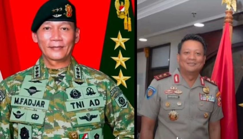 Melihat dari dekat sosok Letjen TNI Mohammad Fadjar dan  Irjen Pol Krishna Murti