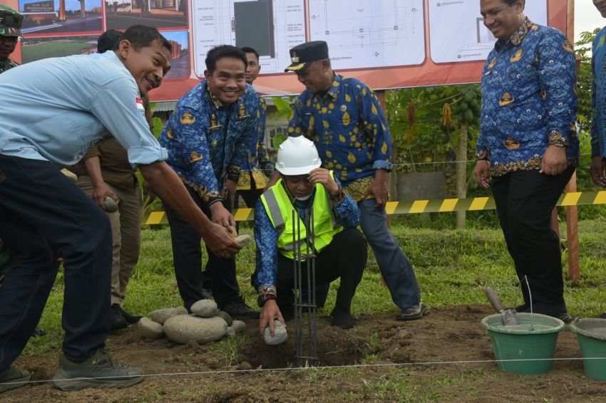 Warga Sambut Antusias Pembangunan Alun-Alun Hamparan Perak