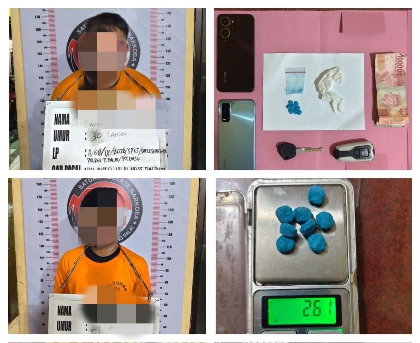 Ceroboh, 2 Pemuda Pengedar Ekstasi Diciduk Polisi Nyamar