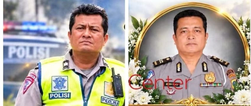 Personel Sat Lantas Polres Dairi Gugur Saat Bertugas di Lokasi Kebakaran Sidikalang