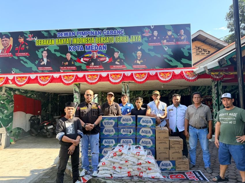 Hamba Allah Percayakan Bantuan ke Dudi, Dukung Dapur Makan Gratis GRIB Jaya