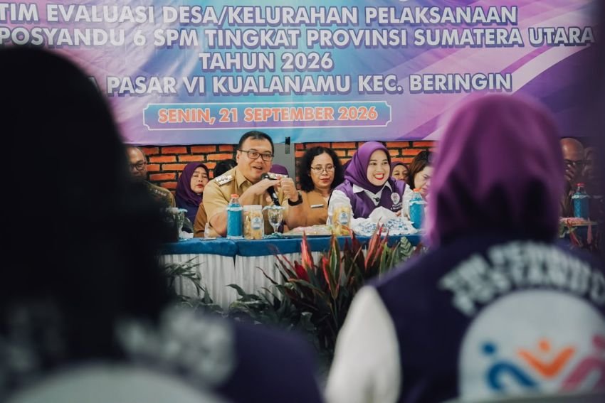 Sipostes Perkuat Transformasi Posyandu 6 SPM di Deli Serdang