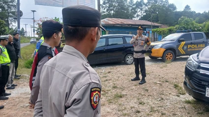 Pasca Kericuhan, Polres Humbang Hasundutan Tingkatkan Pengamanan