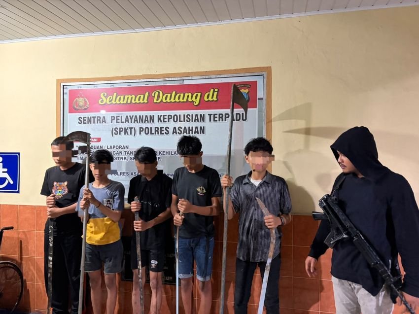 Aksi Tawuran dan Geng Motor di Kabupaten Asahan Jadi Atensi Aparat Kepolisian