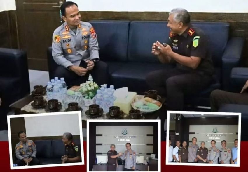 Kapolres Sibolga Perkuat Sinergi dengan Kejaksaan Negeri