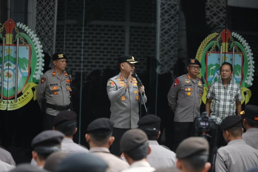 Jean Calvijn Berikan Motivasi Personel, Tekankan konsep 'Sabar, Sabar, Sabar' dalam Pelayanan Unjuk Rasa