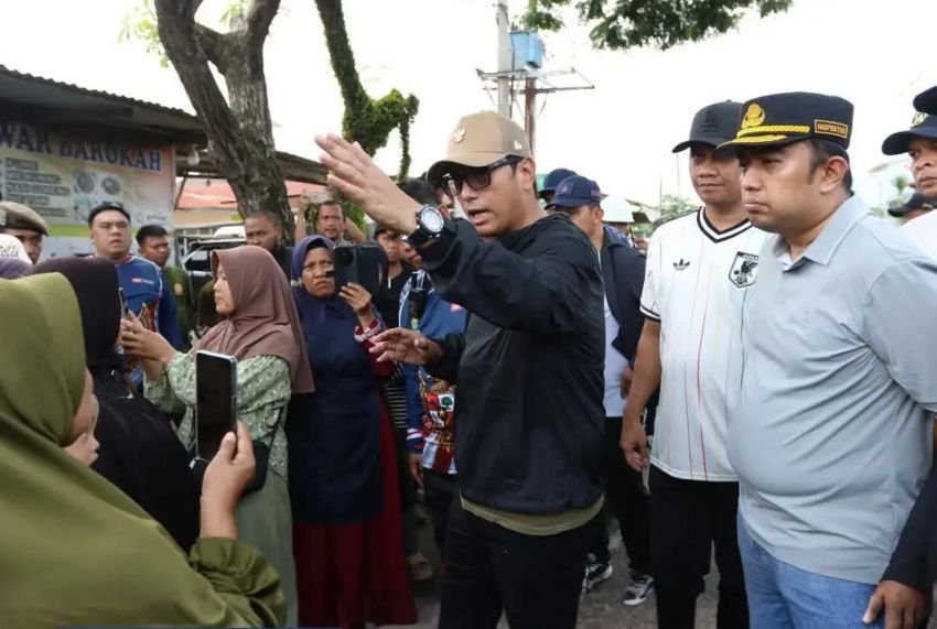 Turun langsung ke Belawan&ndash;Marelan, Wali Kota Medan Gaspol Bersih-bersih dan Serap Aspirasi Warga