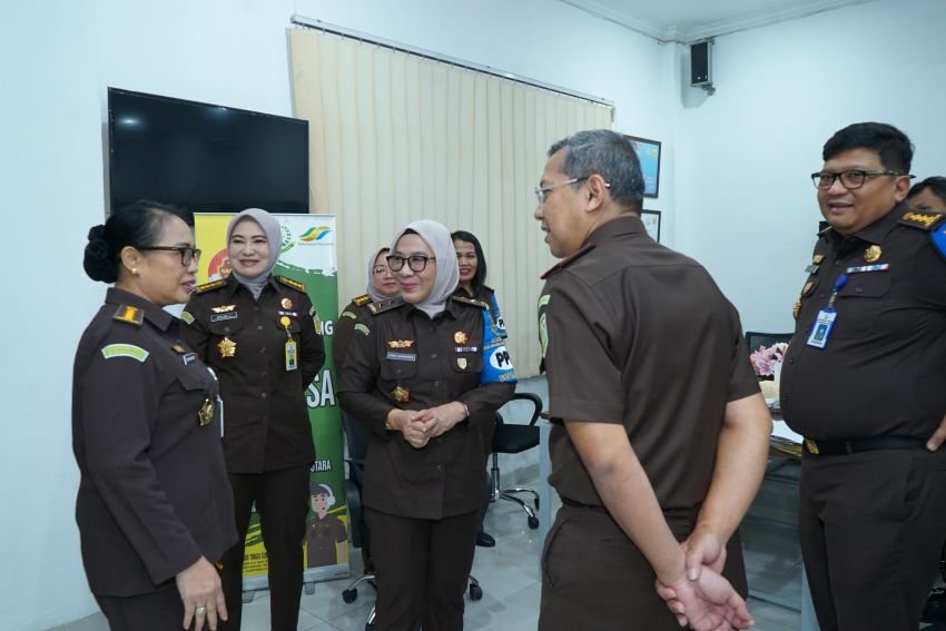 Bidang Pengawasan Kejaksaan Agung Lakukan Pengawasan & Monitoring Kinerja Kejatisu