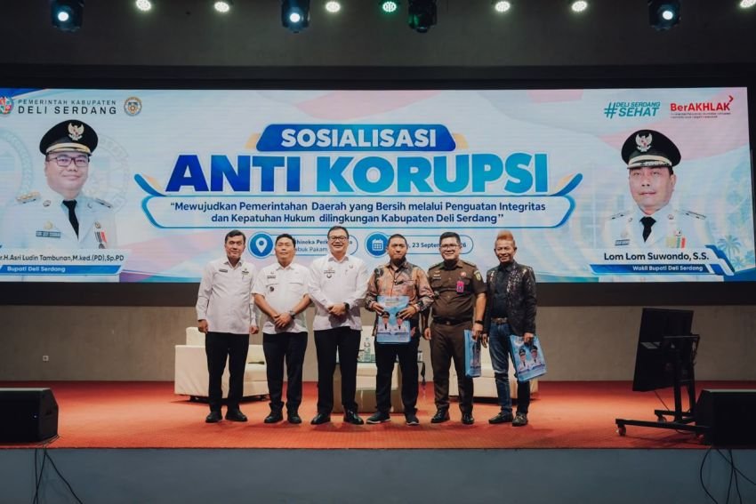 Sosialisasi Antikorupsi, Pemkab Deli Serdang Perkuat Integritas dan Kepatuhan Hukum Aparatur