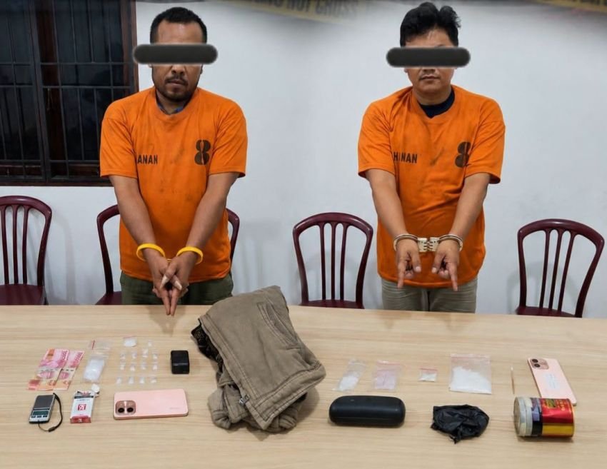 Polres Karo Ungkap Dugaan Peredaran Narkotika Jenis Sabu di Desa Situnggaling