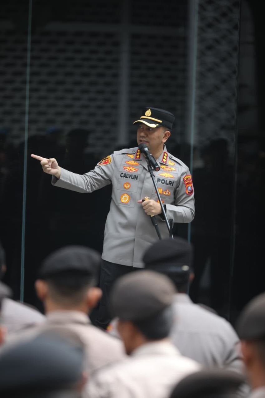 Penyampaian Aspirasi di DPRD Sumut  Aman dan Tertib, Kapolrestabes Medan Jean Calvijn Apresiasi Masyarakat