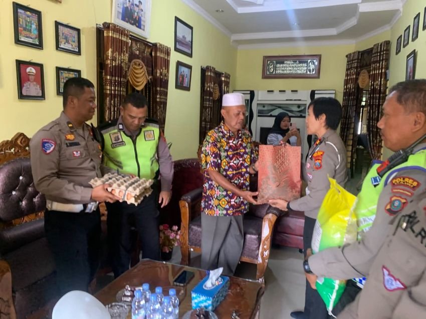 Sat Lantas Polres Dairi Gelar Anjangsana Sambut HUT Polantas ke-71