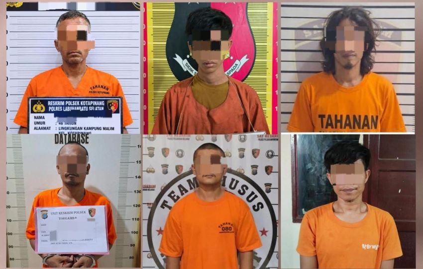 Polda Sumut Ungkap 52 Kasus Curas dan Curat, 59 Tersangka Diamankan