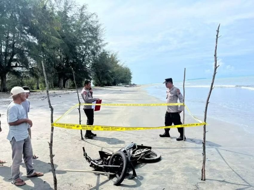 Polsek Sorkam Telusuri Kasus Penemuan Mayat Jonas Sinaga di Pantai Binasi Tapteng