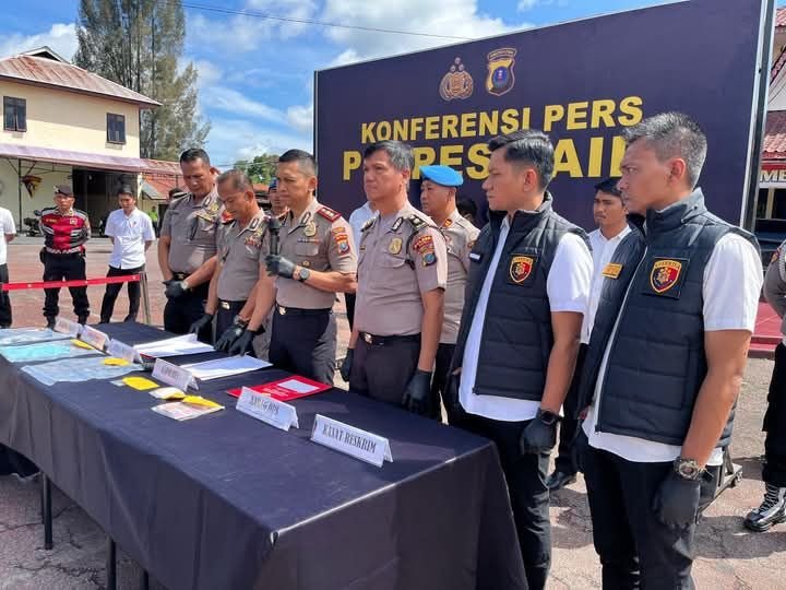 Polres Dairi Ciduk Pelaku Perampokan Dokter di Sidikalang