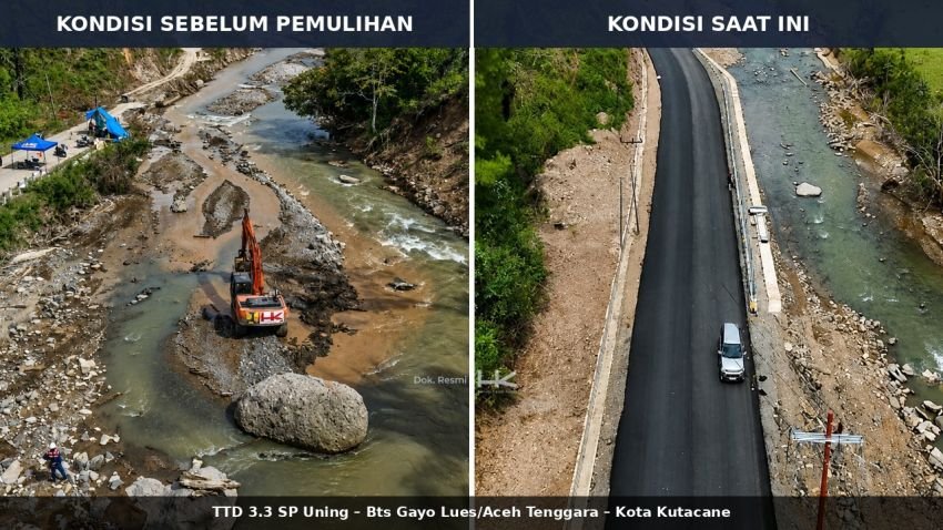 Hutama Karya Percepat Pemulihan Aceh Pascabencana