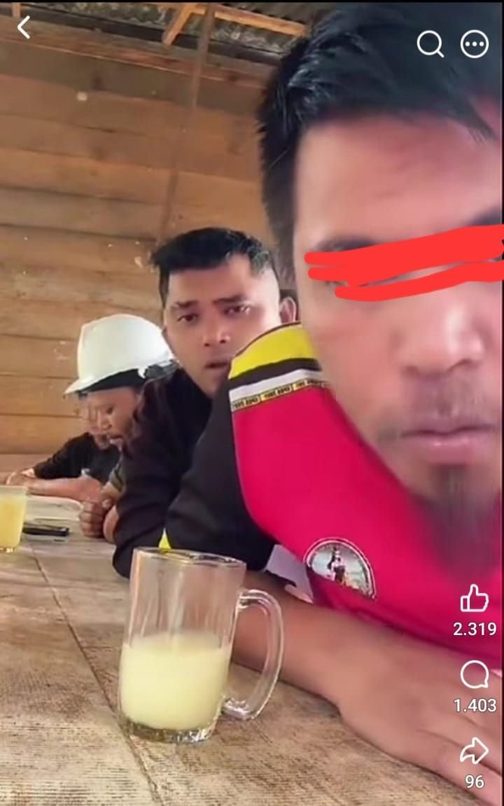 Viral, Polda Sitanggang Ditangkap Satreskrim Polres Kuansing