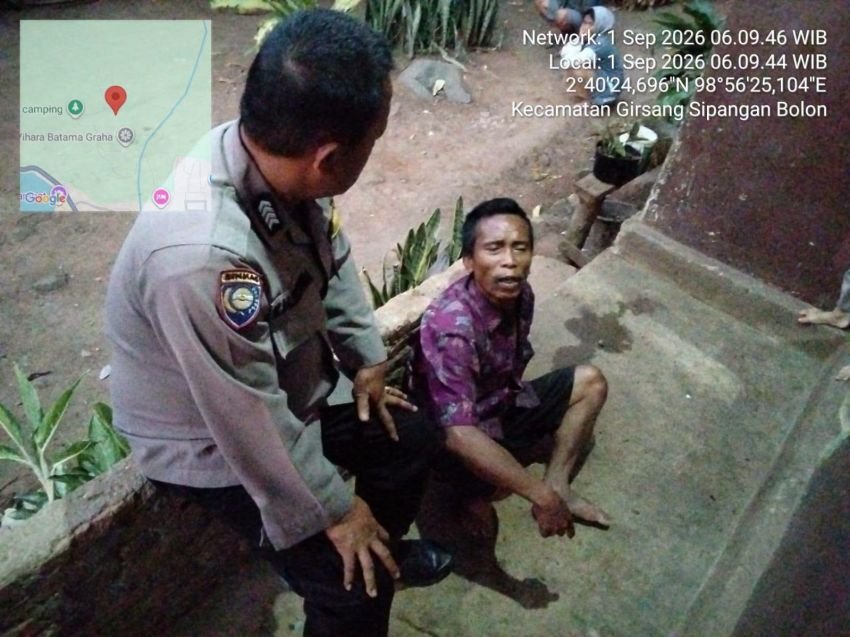 Polsek Girsang Sipangan Bolon Tindak Lanjut Laporan Pengerusakan di Bangun Dolok