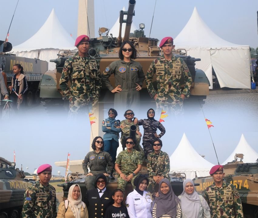 Yontankfib 1 Marinir Tampilkan BMP-3F di TNI Fair 2026