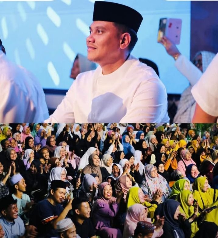 Hadiri Maulid Nabi di Stadion Teladan, Khairul Azmi Tegaskan Semangat Kebersamaan dan Ukhuwah