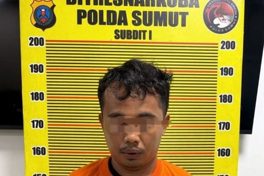 Polda Sumut Turun ke Siantar Bongkar Kasus Narkoba, Seorang Bandar 'Gol'