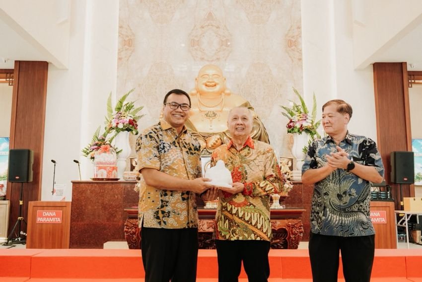 Resmikan Kolumbarium Taman Abadi Maitreya Ke-2 di Indonesia, Bupati: Wujud Peradaban dan Harmonisasi di Deli Serdang