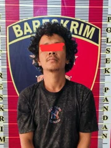Maling Kabel Instalasi Rumah Diringkus Polsek Pandan, Korban Menderita Kerugian Rp10 Juta