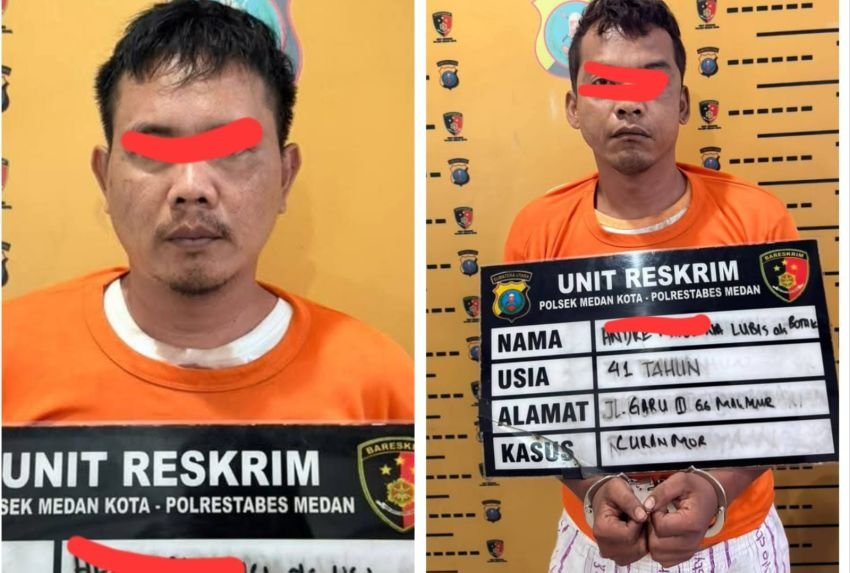 Residivis Spesialis Curanmor Tersungkur 'Dipelor' Polsek Medan Kota, Penadah Masih Diburu