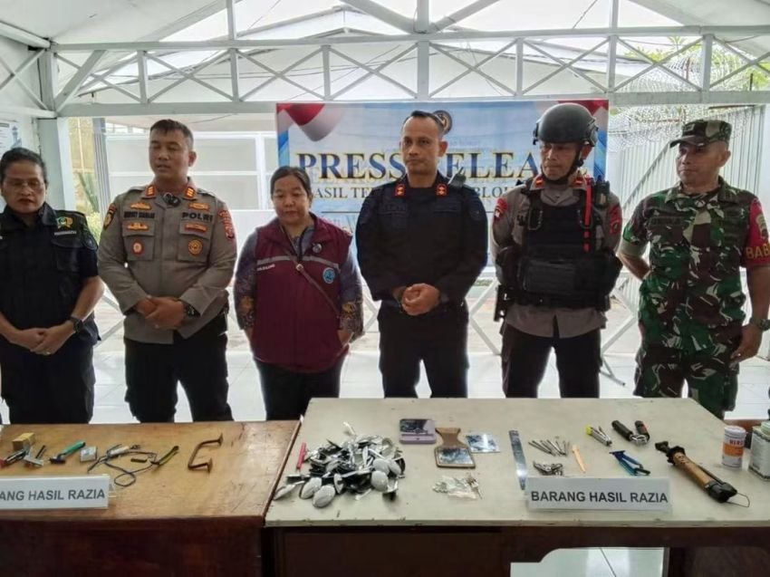 Brimob Sumut dan Instansi Terkait Gelar Razia Gabungan