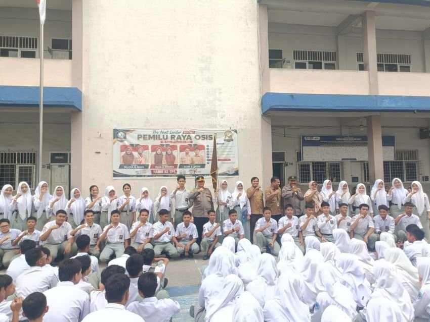 Polsek Deli Tua Gelar Kegiatan 'Police Go To School'
