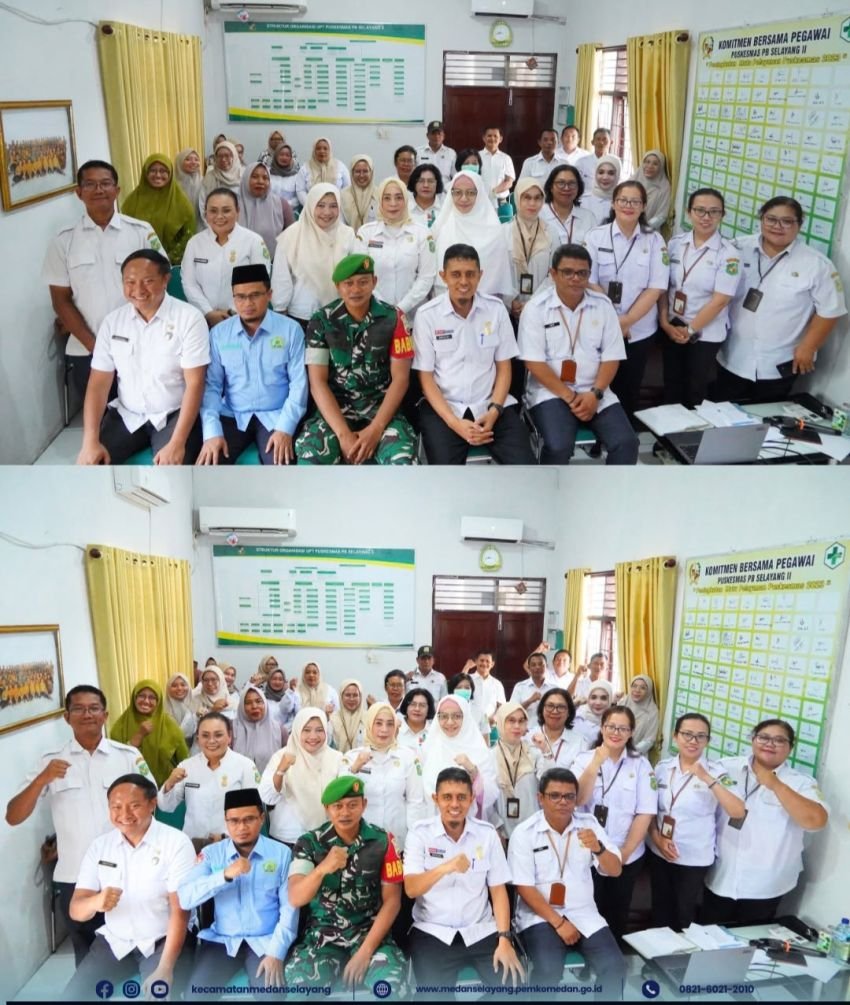 Perkuat Sinergi Lintas Sektor, Kecamatan Medan Selayang Perkuat Program Kesehatan dan Imunisasi Anak Sekolah