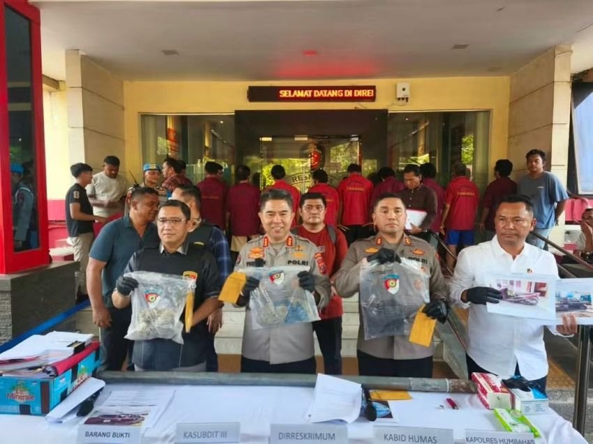 Polda Sumut dan Polres Humbahas Tetapkan 24 Tersangka