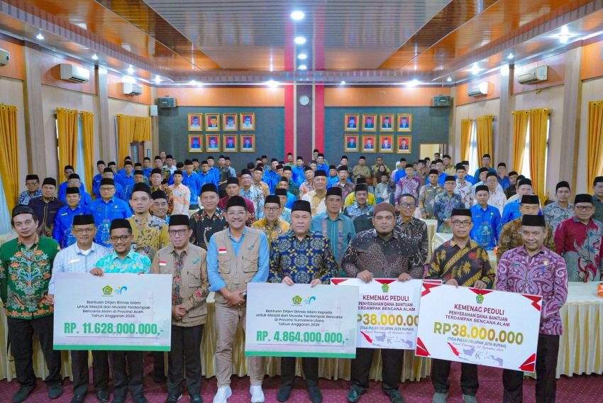 Sumut dapat Rp 4,8 M untuk Masjid dan Mushalla Terdampak Bencana Tahun 2025