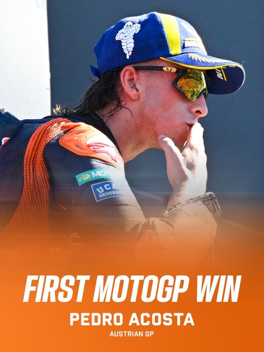 Dramatis! Acosta Juara, Pertama di MotoGP