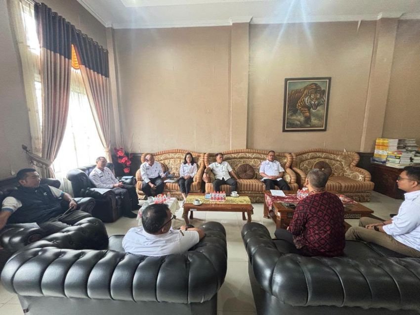 Pemkab Pakpak Bharat Terima Audiensi Rombongan Universitas Terbuka Medan