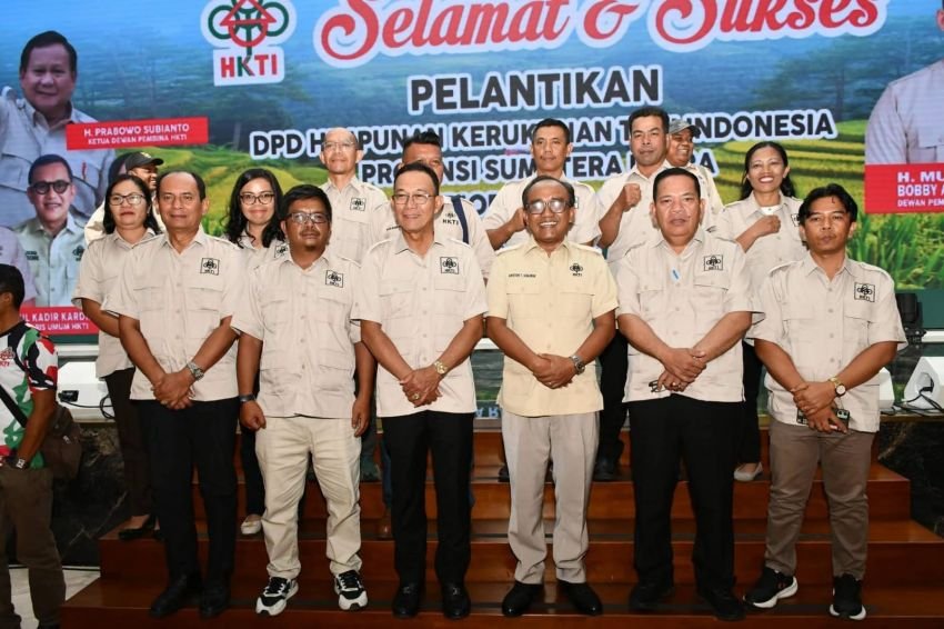 Wakil Bupati Ariston Tua Sidauruk Pimpin DPC HKTI Samosir Periode 2026-2031