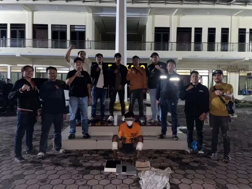 Tim Cobra Polres Karo Tangkap Residivis Kasus Pencurian, Tersangka Dilumpuhkan