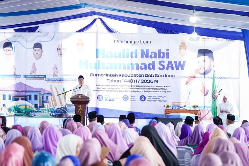Maulid Nabi di Deli Serdang, Momentum Tingkatkan Kepedulian dan Pelayanan