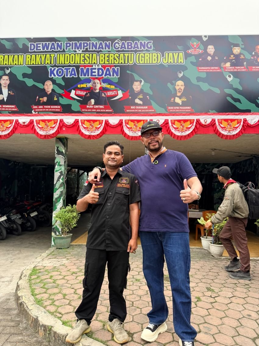 Sapa Warga Marelan, DPC GRIB Jaya Kota Medan Bagikan Ratusan Makanan Gratis Dalam Aksi 'Jumat Berkah'