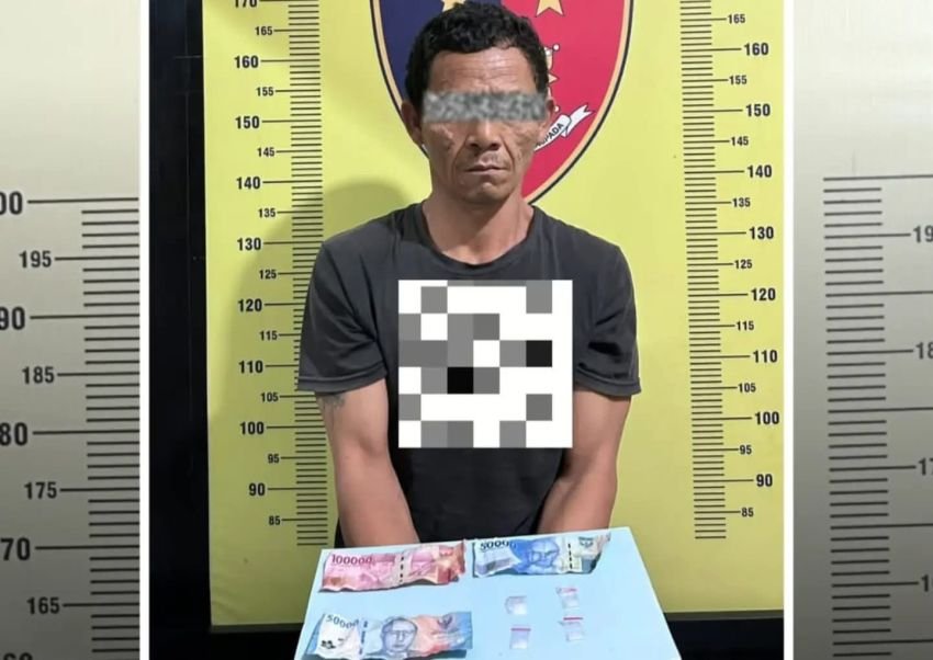 Polsek Sibolga Selatan Bekuk Terduga Pengedar Narkoba, 4 Paket Sabu Diamankan