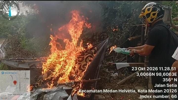 Kapolsek Paul Persempit Ruang Gerak Peredaran Narkoba di Medan Helvetia