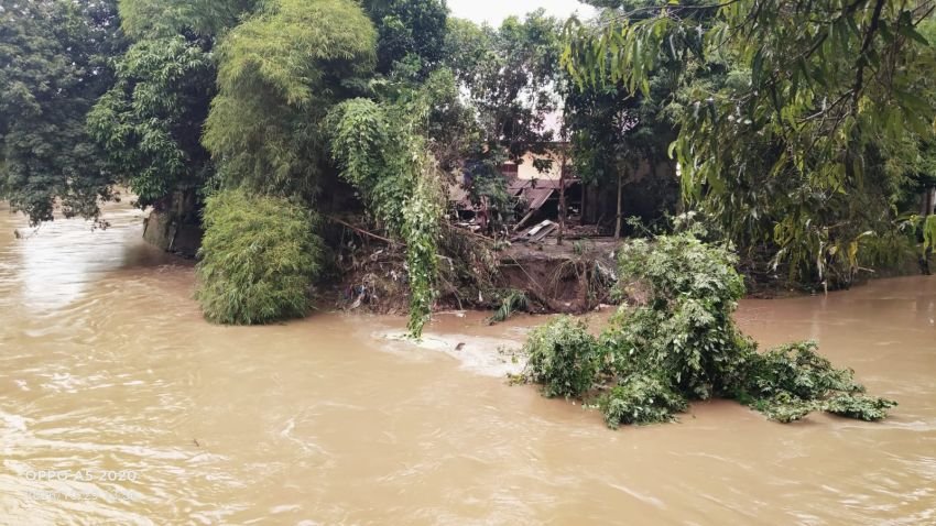 Akibat Banjir Kiriman Dua Kelurahan Terendam di Binjai
