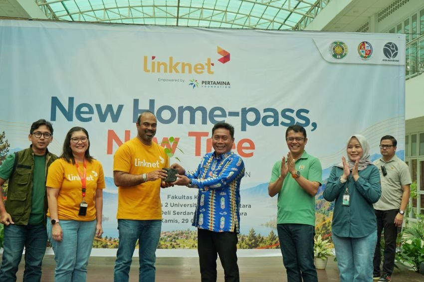 New Home Pass, New Tree 2026, Penanaman 10.000 di Kampus Kehutanan USU