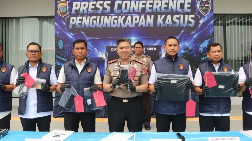Polda Sumut Ungkap Dugaan Jaringan Judi Online dari Kamboja, 5 Orang Ditangkap